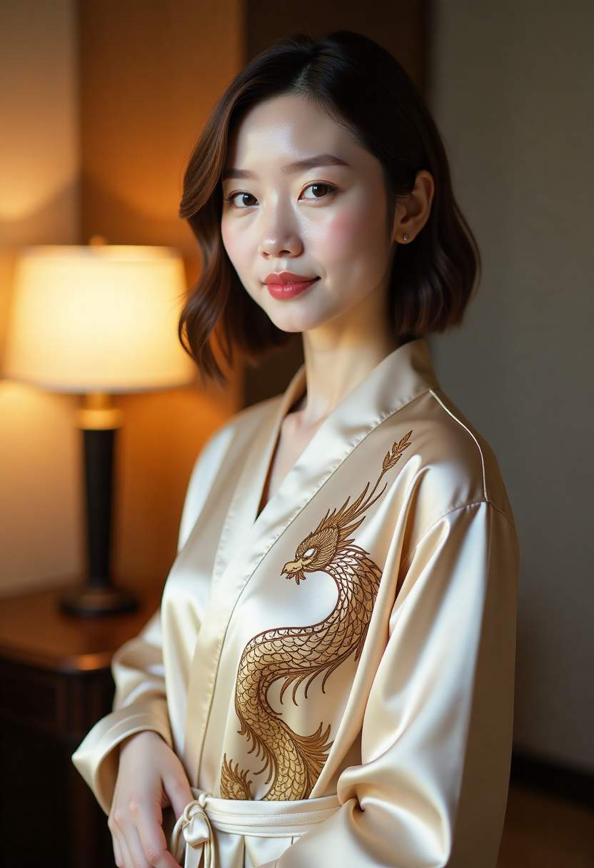 宫女在院中交谈